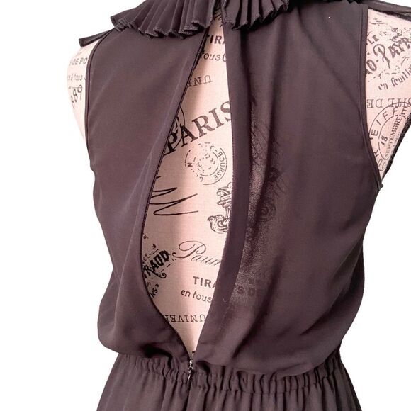 Delfi Collective Black Bonnie Lace-Up Ruffle Jumpsuit - Picture 16 of 16